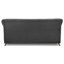 Ver imagem 5 de Sofá Living 2 Lugares 1,60m Vênus Suede Pés Castanho - Pallazio - Cinza