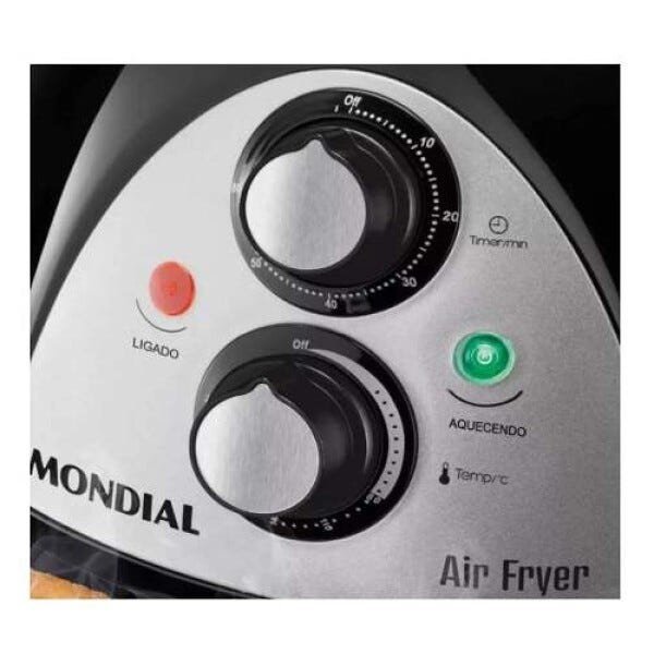 Air fryer Elétrica Mondial frita sem oleo Naf-03 1.500w:110v - 3