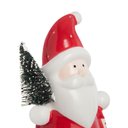 Ver imagem 2 de Adorno Home Style Santa Holiday Snowy 14 Cm