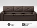 Ver imagem 4 de Sofá com Porta Copos Retrátil e Reclinável Pop 2,05m Velosuede Chocolate - Netsofas