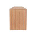 Ver imagem 6 de Mesa de Escritório Me4185 180cm Amêndoa - Tecno Mobili
