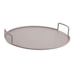 BANDEJA CINZA EM METAL MÉDIA - 1