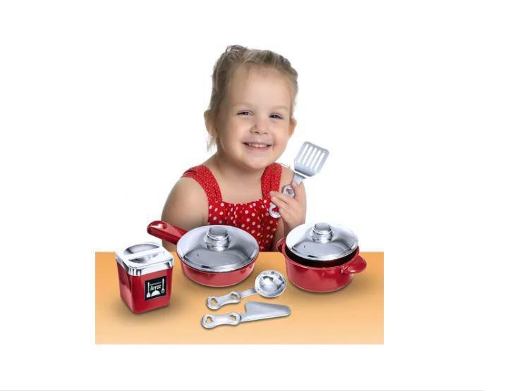 Kit De Cozinha Infantil Barbie Chef Princesa Cotiplás 7 Item em Promoção na  Americanas