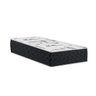 Cama Box Baú Solteiro Preta + Colchão de Espuma D33 Comfort Prime Comfort Maxx 88x188x72cm - 5