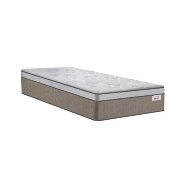 Cama Box Baú e Auxiliar Solteiro Marrom + Colchão Molas Ensacadas - Plumatex - Ilhéus - - 5