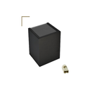 Ver imagem 1 de Arandela Alumínio 2 Fachos Externa para Lâmpada G9 - Preto