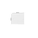 Ver imagem 2 de Kit c/ 4 Espelhos 46cm x 60cm (a X L) c/ Paraf e Bucha p/ Guarda Roup Lucca Henn