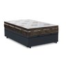 Cama Box Baú Viuva Cinza + Colchão Molas Superlastic Comfort Prime Coil Classic  - 3