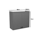 Ver imagem 4 de Armário Aéreo P/ Cozinha Évora Ph 3123 C/ 2 Portas 80cm Verde - Herval