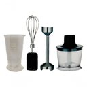 Ver imagem 6 de Mixer 3 em 1 com Misturadora Turbo Inox 1000W 5 Velocidades Preto 110V