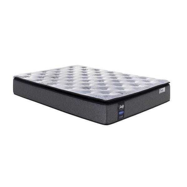 Cama Box Baú e Auxiliar Solteiro Marrom + Colchão de Molas Ensacadas - Sealy - Starck - - 5