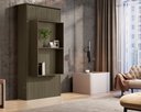 Ver imagem 2 de Cama de Solteiro Articulada Castanho Multifuncional com Prateleiras Resistente de Mdf