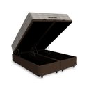 Ver imagem 2 de Cama Box Baú com Colchão de Molas Ensacadas Ortobom Airtech Springpocket Queen 158cm
