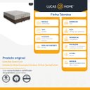 Ver imagem 6 de Cama Box com Colchão de Molas Ensacadas Ortobom Airtech Springpocket Queen 158cm