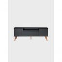 Ver imagem 5 de Rack para TV 150cm Retro MDF Grafite Dallas - On Móveis