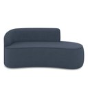 Ver imagem 5 de Sofá 4 Lugares Orgânico 220 Cm Morgan Suede Azul Marinho D03 - D’Rossi