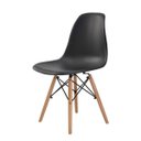 Ver imagem 1 de Cadeira Eiffel B. Madeira Preto Desmontado