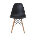 Ver imagem 2 de Cadeira Eiffel B. Madeira Preto Desmontado