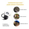 Kit 4 Balizador Led 3w Spot Solo Piso Jardim Branco Quente - Prateado - Preto - Branco Quente - 4