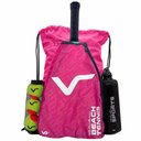 Ver imagem 1 de Bolsa de Transporte e Raqueteira Beach Tennis Rosa VG Plus