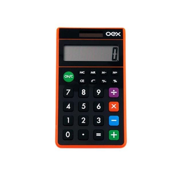 Calculadora Oex Cl100 Pocket 8 Digitos Energia Solar - 1