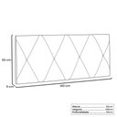 Ver imagem 3 de Painel Aquilla Cama Box Casal 140cm Suede café