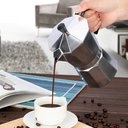 Ver imagem 5 de Cafeteira Italiana Alumínio faz 6 Xícaras Café Expresso - Cinza