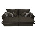 Ver imagem 5 de Sofá Retrátil e Reclinável 2.72M com Molas Ensacadas Cama Inbox Supreme Tecido Suede Café
