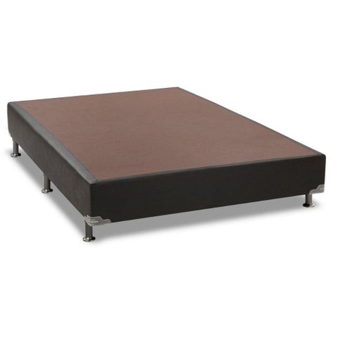 Cama Box Base Viúva Universal Courano Nero Black (128x188x20) - Ortobom