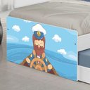 Ver imagem 2 de Bicama Juvenil Adesivada Marinheiro com Colchões