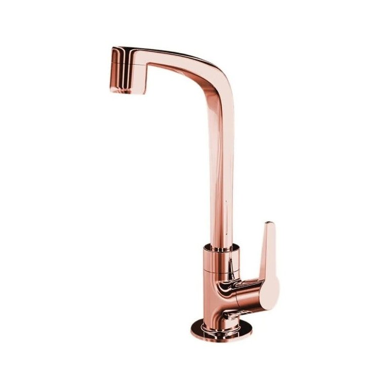 Torneira Crom. Lavatorio/mesa Rose Gold 1195 F71 Lorenzetti