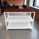 Ver imagem 3 de Bancada Ilha para Cozinha Design Industrial 1,10m x 50cm