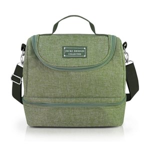 Bolsa Térmica Joy C/ 2 Compartimentos Fitness Jacki Design Esmeralda