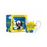 Caneca Porcelana Urban Smilinguido Sua Amizade Alegria se Renova 360ml Brasfoot - 1
