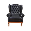 Ver imagem 3 de Poltrona Berger Chest Aurora Courano Preto