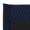 Ver imagem 4 de Cabeceira King Everest P02 195cm para Cama Box Suede - Doce Sonho Móveis Azul Marinho