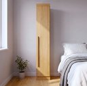 Ver imagem 1 de Módulo de Guarda Roupa com 1 Porta 100% MDF Cairo Marrom/Cinamomo