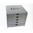 Ver imagem 2 de Porta Capsula Café Tres Corações 125 Capsula Reforçado 5 Gavetas Make Laser