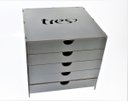 Ver imagem 2 de Porta Capsula Café Tres Corações 125 Capsula Reforçado 5 Gavetas Make Laser