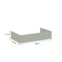 Ver imagem 1 de Rodapé para Cozinha Conecta Frizz 80 cm Verde Mint