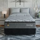 Ver imagem 6 de Cama Box Casal + Colchão Comfort Class Pillow Top 138x188 Cinza/suede Preto