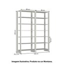 Ver imagem 4 de Estante Closet Yes 160cm com 12 Prateleiras - Montana