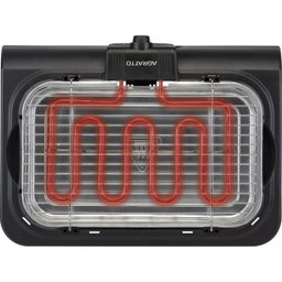 Churrasqueira Elétrica Compacta 220V Mr.Cheff Preta AGRATTO - 1