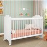 Quarto Infantil Duda com Guarda-Roupa, Cômoda e Berço Ternura Cor Branco Brilho - Phoenix - 6