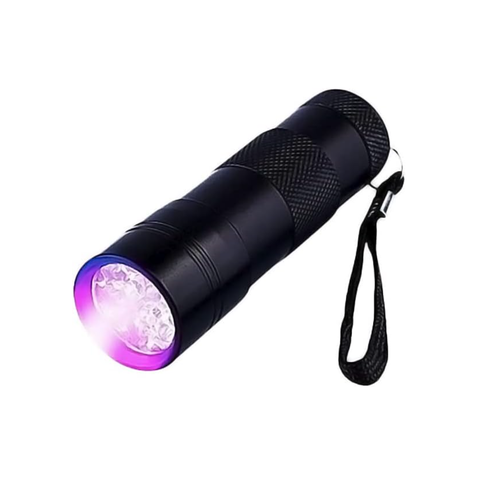 Lanterna Luz Negra Uv Detecta Dinheiro Falso Urina de Gato Escorpião