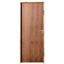 Ver imagem 1 de Porta de Madeira Semi-oca Padrão Imbuia Lisa Bat11 Cm Eco Fech Modena Externa 210x072-lado Esquerdo