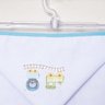 Toalha Fralda Bordada Papi Leão Azul - 5