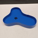 Ver imagem 3 de Bandeja Decorativo para Servir Home&co Metal 2x14x20cm Azul