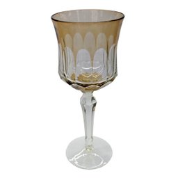 Taças De Água de Vidro Cristalino Bege Bec Com Lapidação 350ml 6 Peças - 1