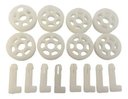 Ver imagem 1 de Kit Roletes para Aspirador 8 Rodas Modelo Novo Sodramar Kitso018694